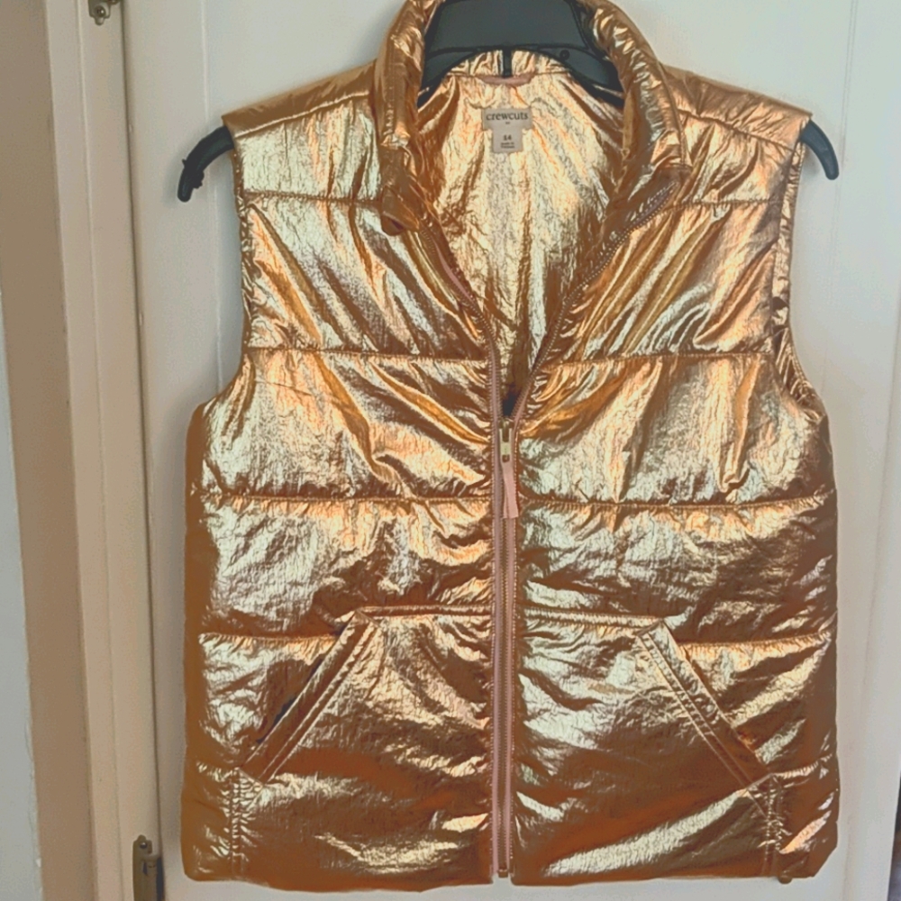 Stylish gold vest